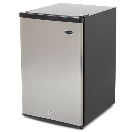 Whynter 2.1 cu. ft. Energy Star Stainless Steel Upright Freezer with Lock CUF-210SS